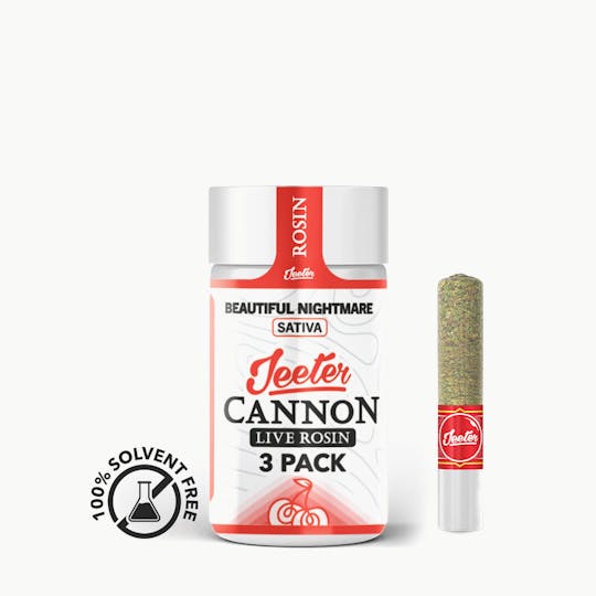 Jeeter - Jeeter Cannon Live Rosin - 3 Pack - Beautiful Nightmare - 1
