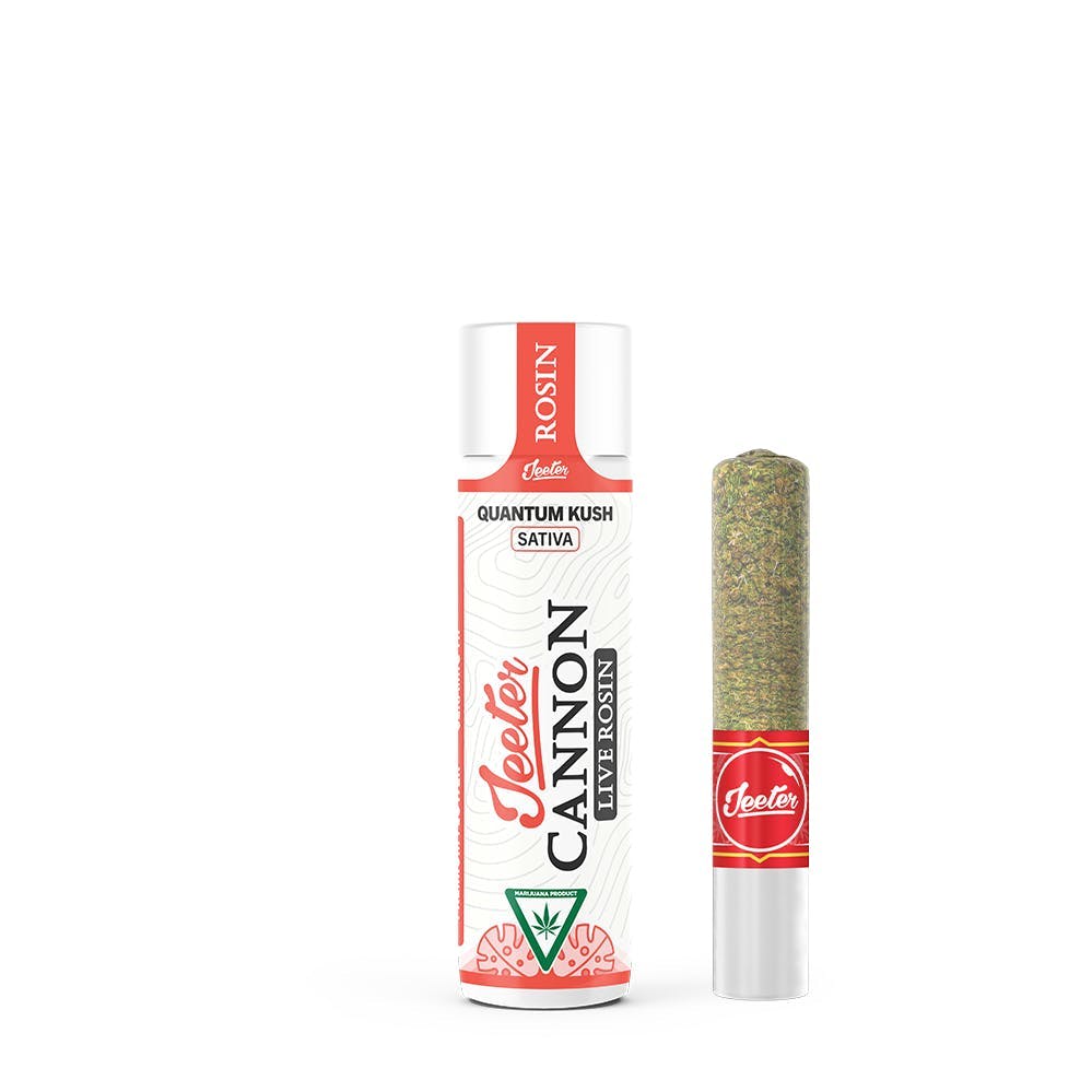 Jeeter - Jeeter | Quantum Kush | Live Rosin Cannon | Infused Joint | 1.3g - 1