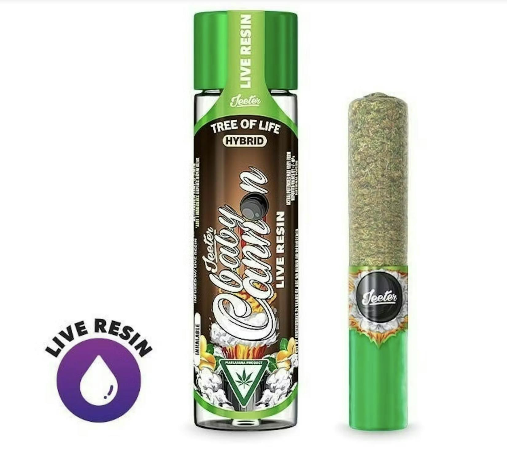 Jeeter - Jeeter | Tree Of Life | Live Resin Cannon | Infused Joint | 1.3g - 1
