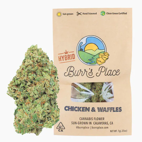 Burr's Place - Burr’s Place | Chicken & Waffles | Big Buds | 7g - 1