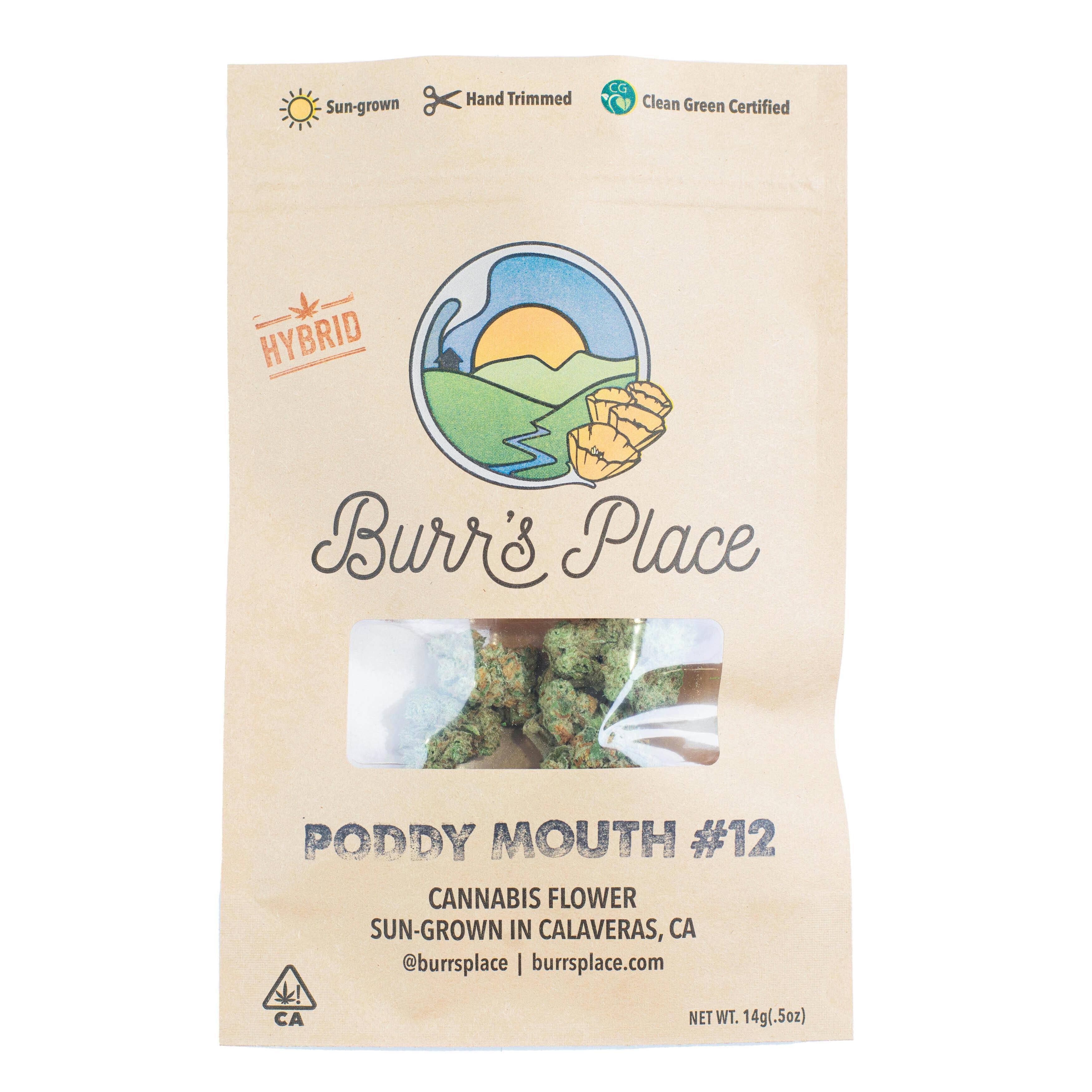 Burr's Place - Burr’s Place | Poddy Mouth #12 | Big Buds | 14g - 1