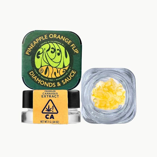 Greenline - Pineapple Orange Flip - Diamonds & Sauce - Extract - Hybrid - 1g - 1