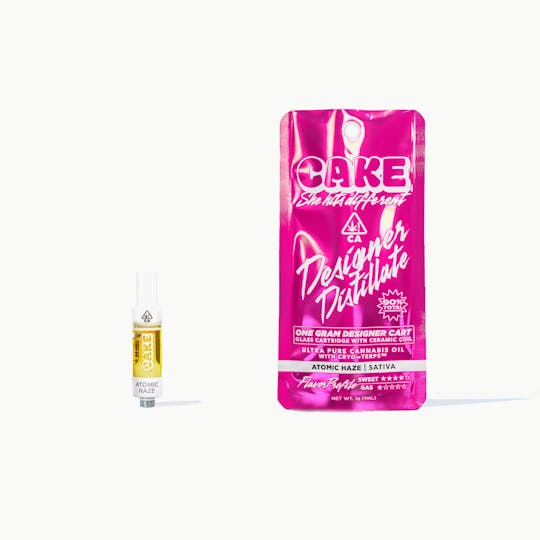 CAKE she hits different - Atomic Haze - 1g - Sativa- Cartridge - 1