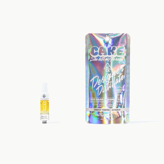 CAKE she hits different - Sweet Tooth - 1g - Hybrid- Cartridge - 1