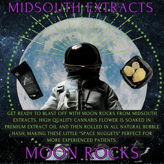 MidSouth Extracts - 2g - Moon Rocks - Papaya Jack - 1