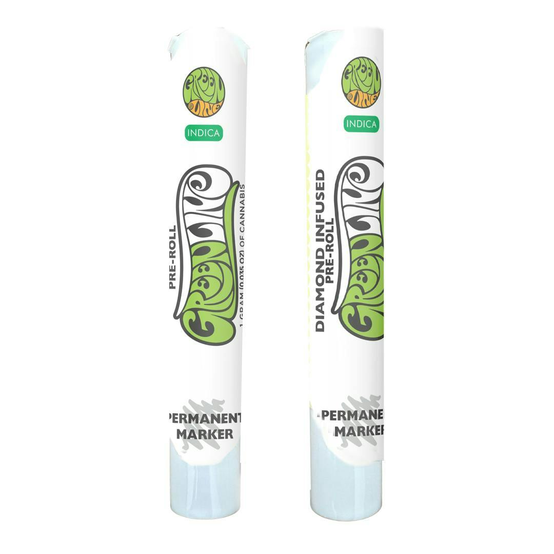 Greenline - Permanent Marker - Indoor Flower Pre-Roll - Indica - 1g - 1