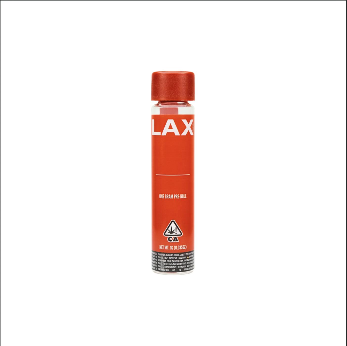 LAX PACKS - LAX PACKS CHERRY BELLINI 1G INDOOR FLOWER PREROLL - 1