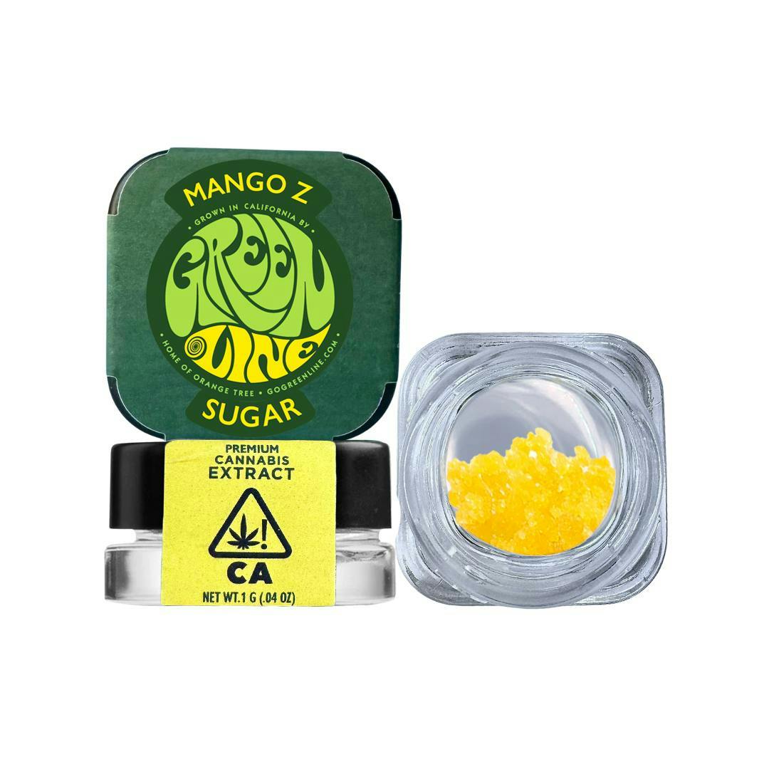 Greenline - Mango Z - Sugar - Extract - Indica Hybrid - 1g - 1