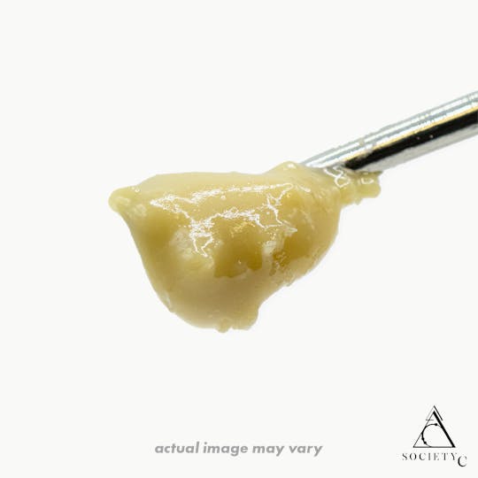 Society C - Society C - Melted Strawberry- 1g Live Hash Rosin Badder - 1