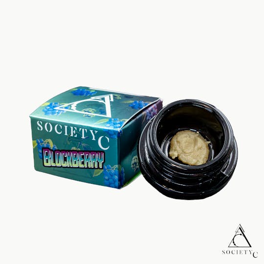 Society C - Society C - Blockberry - 1g Live Hash Rosin Badder - 1