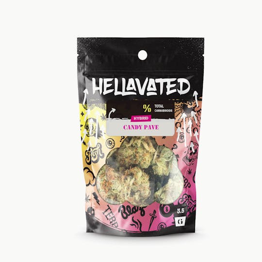 Hellavated - Candy Pave Just Budz 3.5g - 1