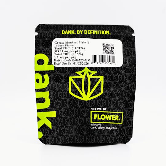 Dank By Definition - GREASE MONKEY (1 GRAM) - 1