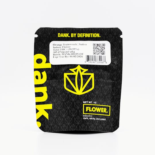 Dank By Definition - ORANGE TRAINWRECK (1 GRAM) - 1