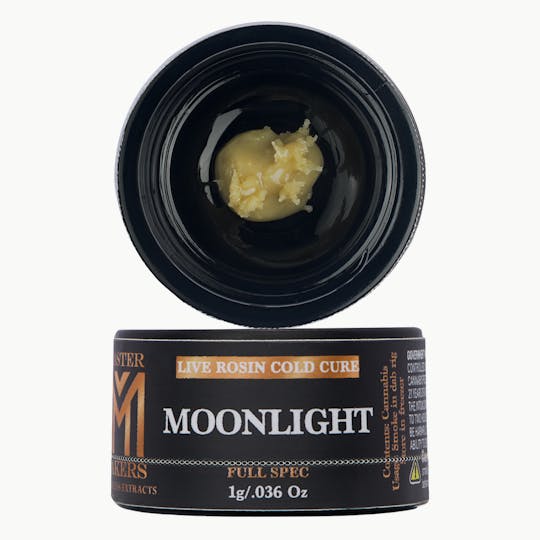 Master Makers - MOONLIGHT - Live Rosin Cold Cure Badder - 1