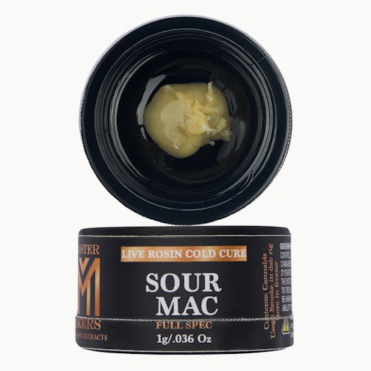 Master Makers - SOUR MAC - Live Rosin Cold Cure Badder - 1