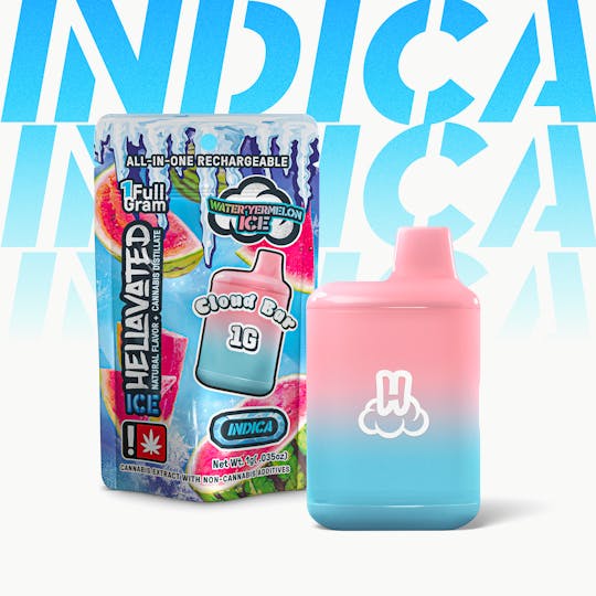 Hellavated - Water 'Yer Melon Ice Cloud Bar 1g - 1