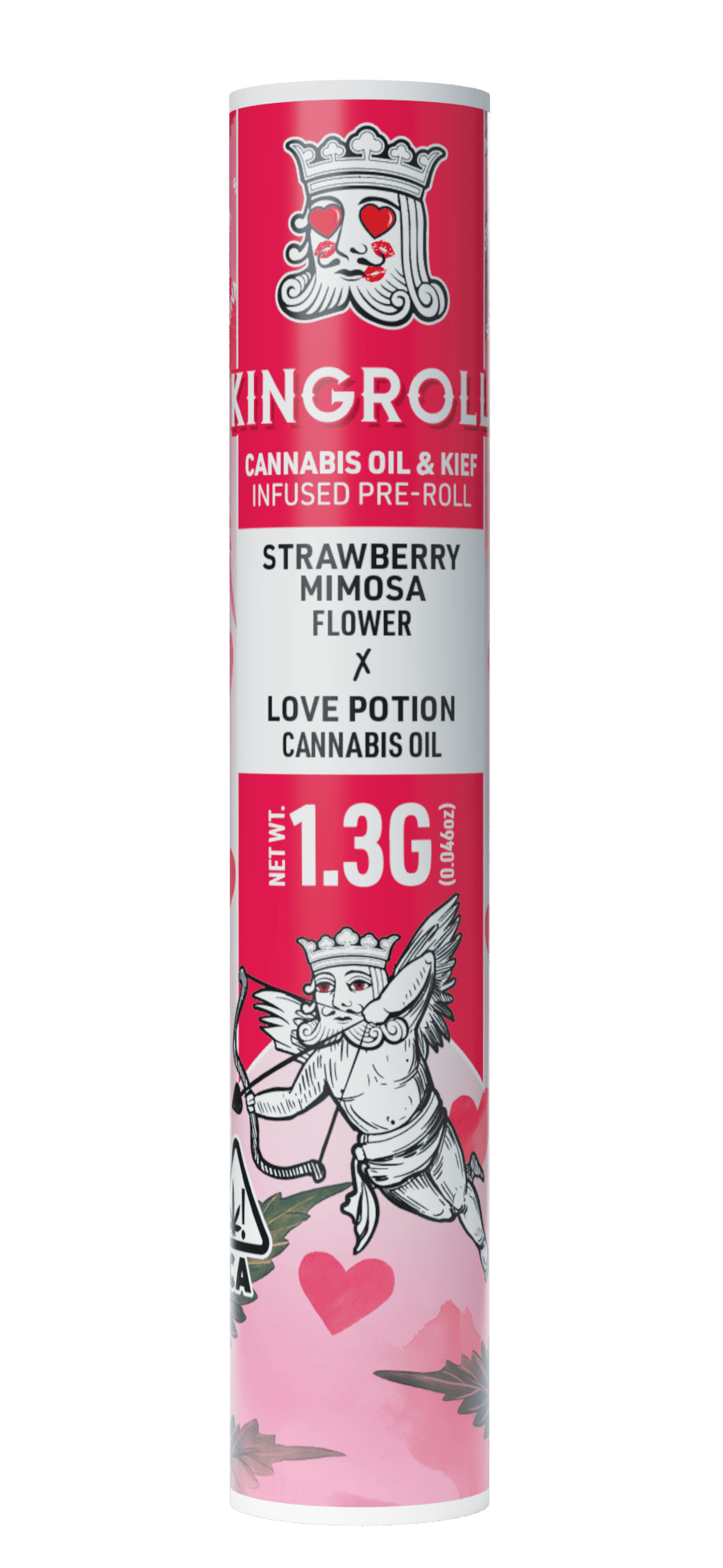 Kingroll - Kingroll | Strawberry Mimosa x Love Potion | Infused Joint | 1.3g - 1