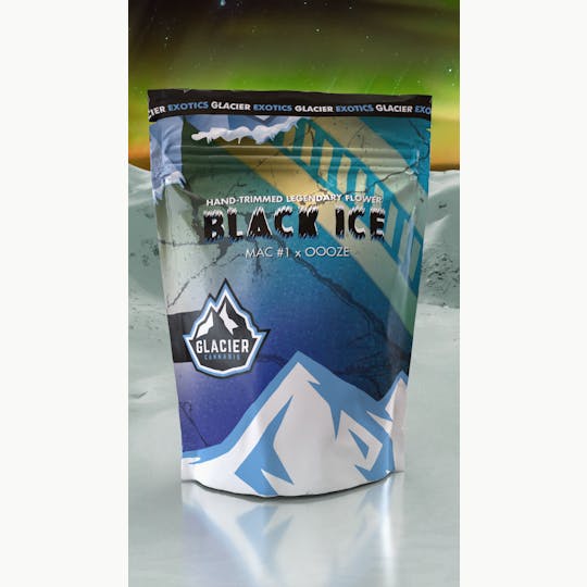 Glacier Cannabis - Glacier | Black Ice 8th Prepack 3.5g Legendary Hand-Trimmed Flower - 1