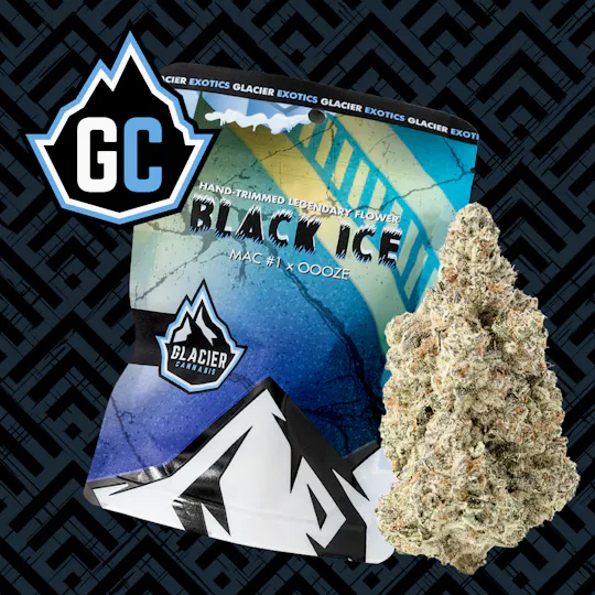 Glacier Cannabis - Glacier Cannabis | Black Ice | Prepacked Flower | 3.5g - 1