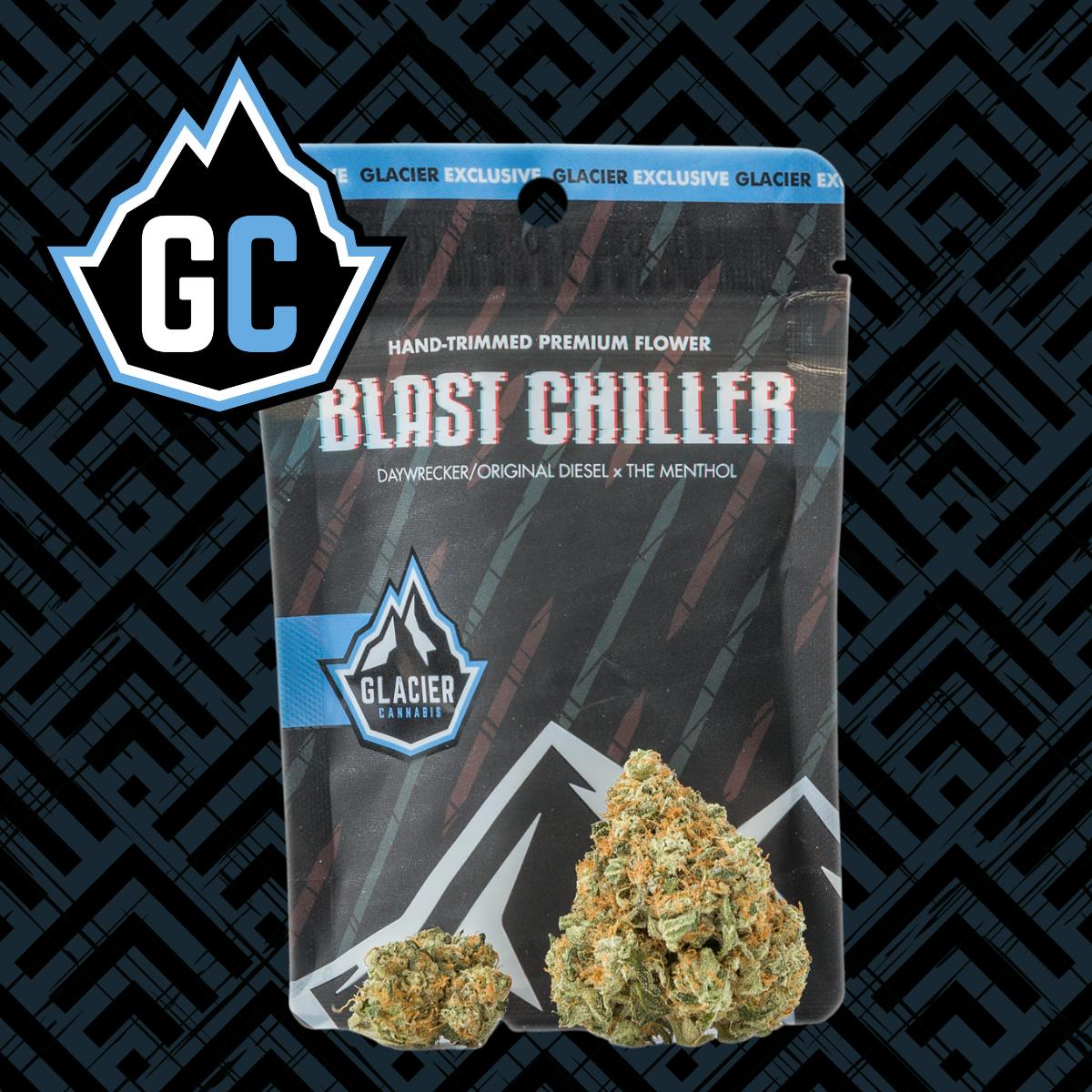 Glacier Cannabis - Glacier Cannabis | Blast Chiller | Prepacked Flower | 3.5g - 1