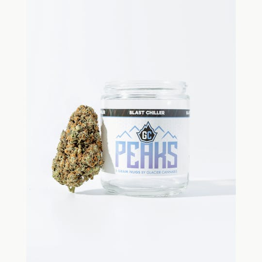 Glacier Cannabis - Glacier | Blast Chiller Peaks 5g Nug Legendary Hand-Trimmed Flower - 1