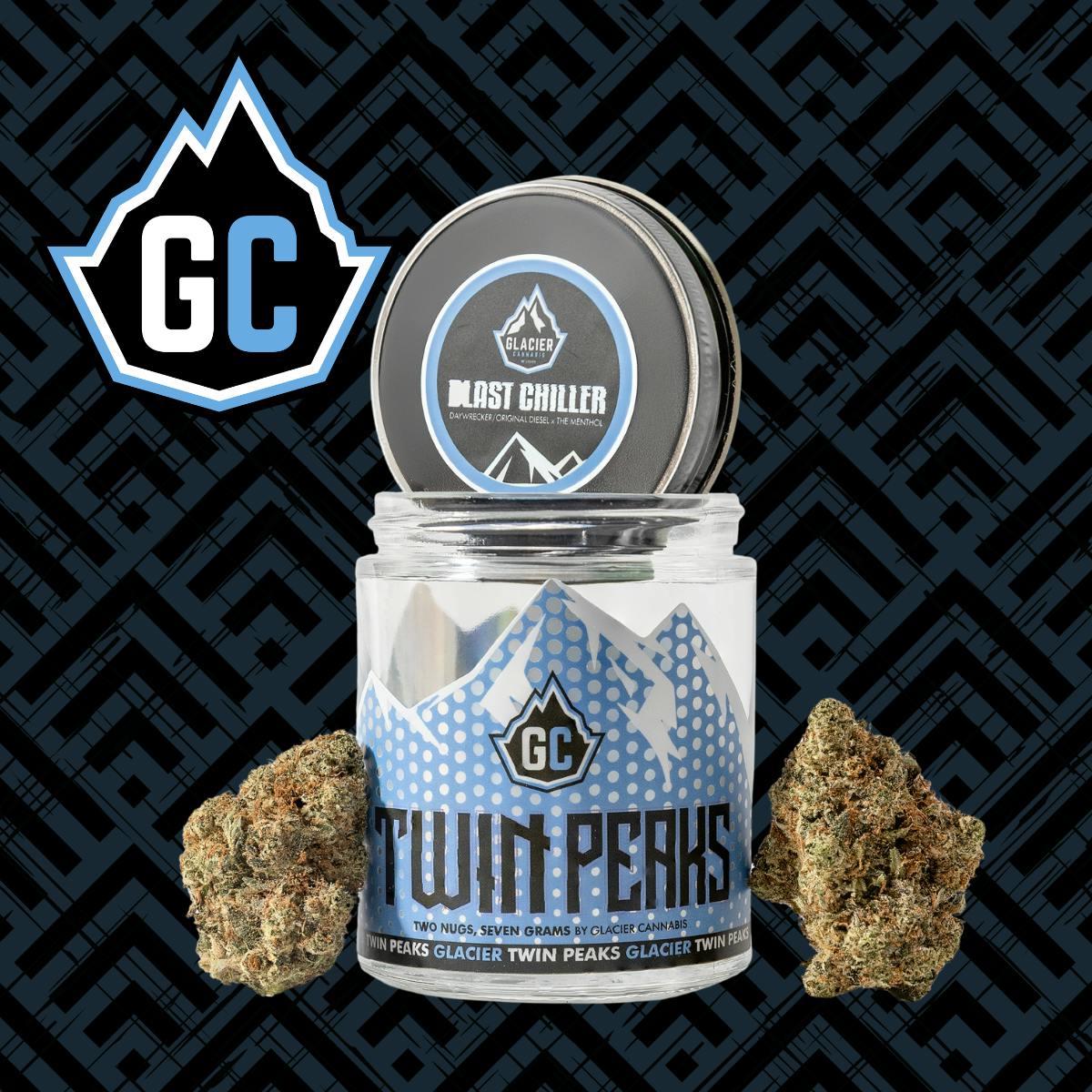 Glacier Cannabis - Glacier Cannabis | Blast Chiller | Twin Peaks | 7g - 1