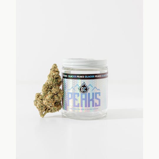 Glacier Cannabis - Glacier | Blue Slushie Peaks 5g Nug Legendary Hand-Trimmed Flower - 1