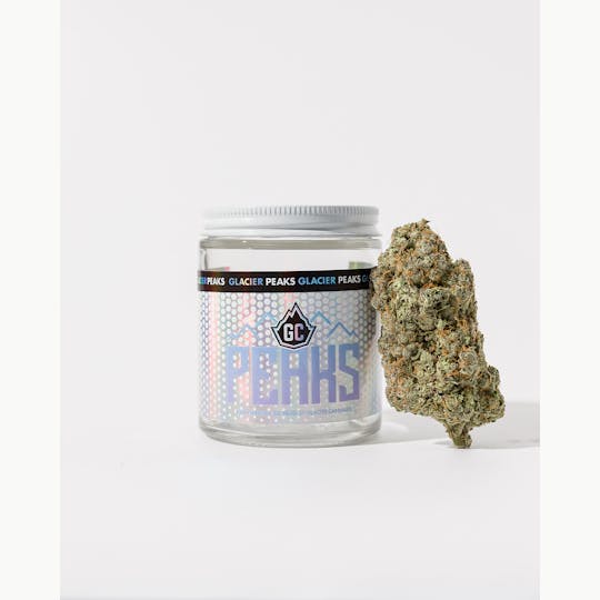 Glacier Cannabis - Glacier | Blueberry Muffin Peaks 5g Nug Legendary Hand-Trimmed Flower - 1