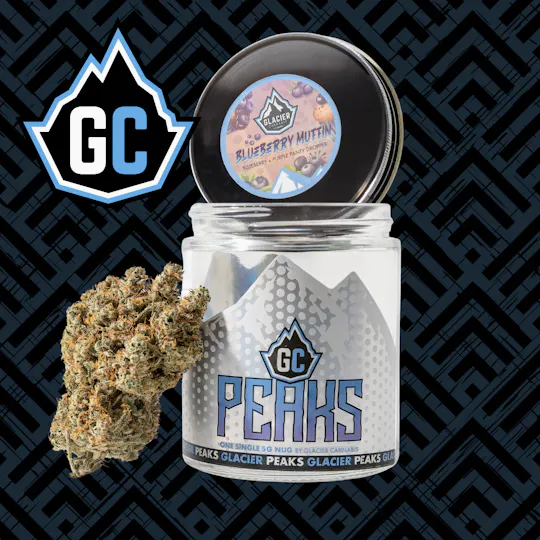 Glacier Cannabis - Glacier Cannabis | Blueberry Muffin | Peak | 5g - 1