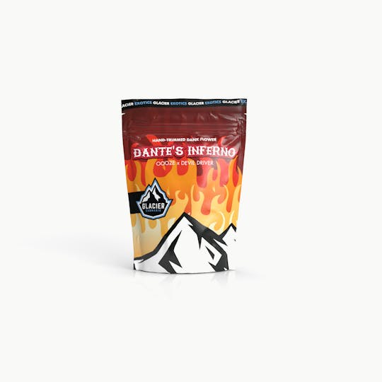 Glacier Cannabis - Glacier | Dante's Inferno 8th Prepack 3.5g Legendary Hand-Trimmed Flower - 1
