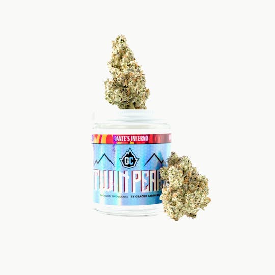 Glacier Cannabis - Glacier | Dante's Inferno Twin Peaks 7g Nugs Legendary Hand-Trimmed Flower - 1