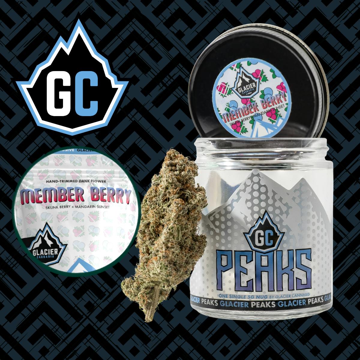 Glacier Cannabis - Glacier Cannabis | Member Berry | Peak | 5g - 1