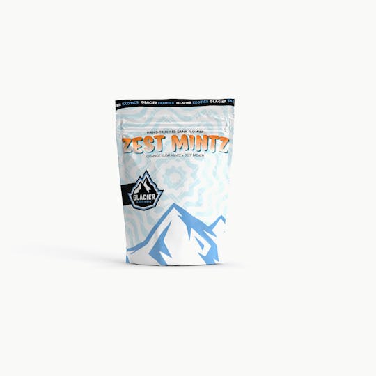 Glacier Cannabis - Glacier | Zest Mints 8th Prepack 3.5g Legendary Hand-Trimmed Flower - 1