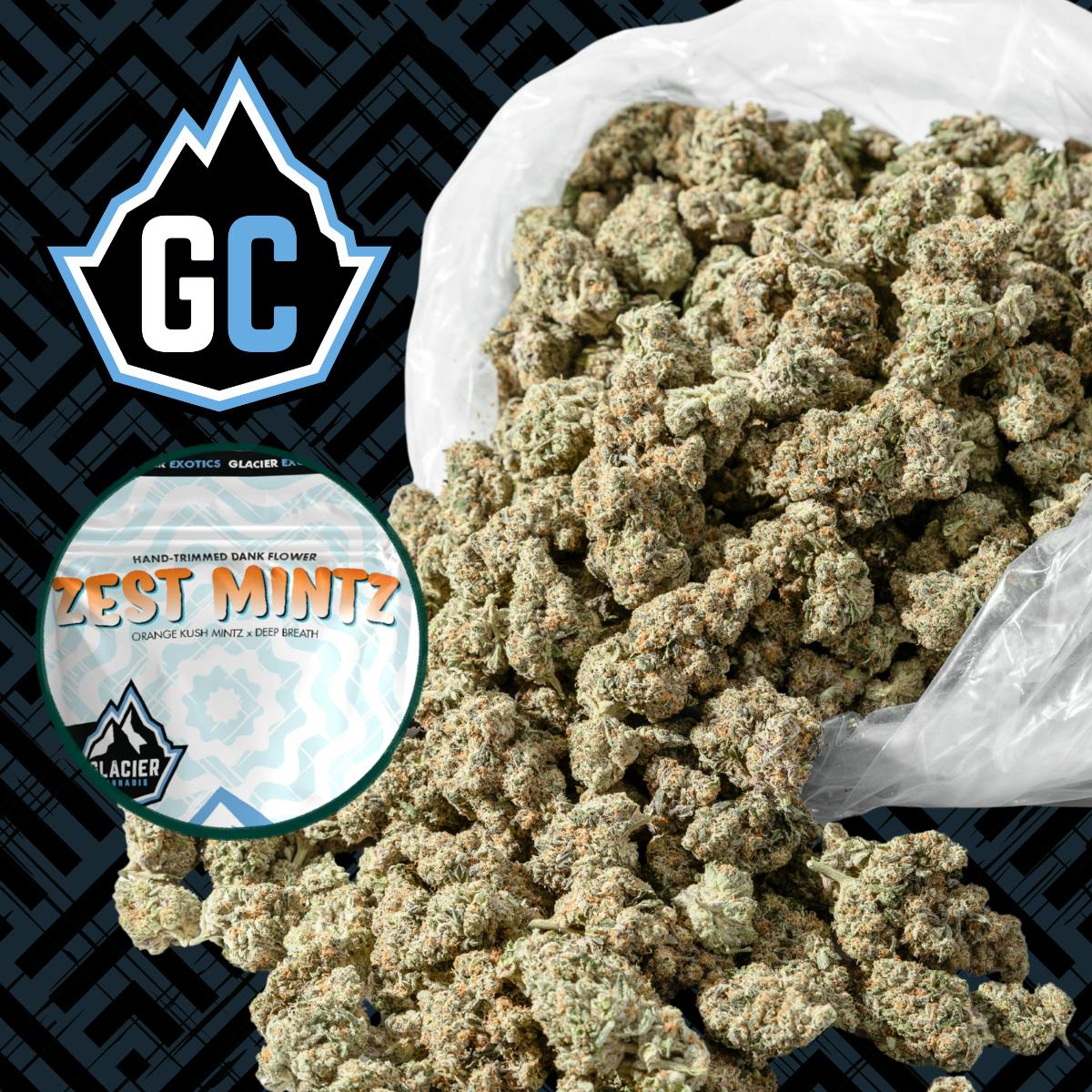 Glacier Cannabis - Glacier Cannabis | Zest Mints | Bulk Flower - 1