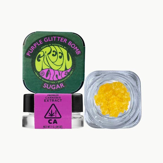 Greenline - Purple Glitter Bomb - Sugar - Extract - Hybrid - 1g - 1