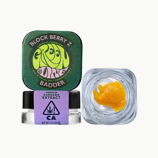 Greenline - Block Berry Z - Badder - Extract - Hybrid - 1g - 1
