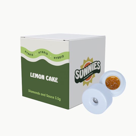SunMed Growers - Lemon Cake Diamonds and Sauce 3.5g - 1