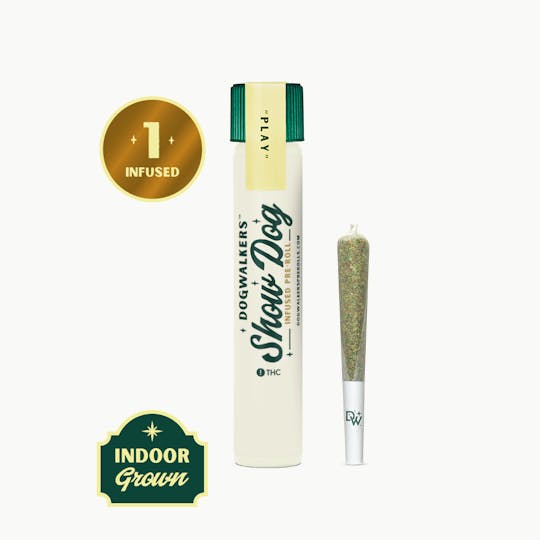 Dogwalkers - Dogwalkers Night Owl Haze Big Show Dog Infused Pre Rolls 1g - 1