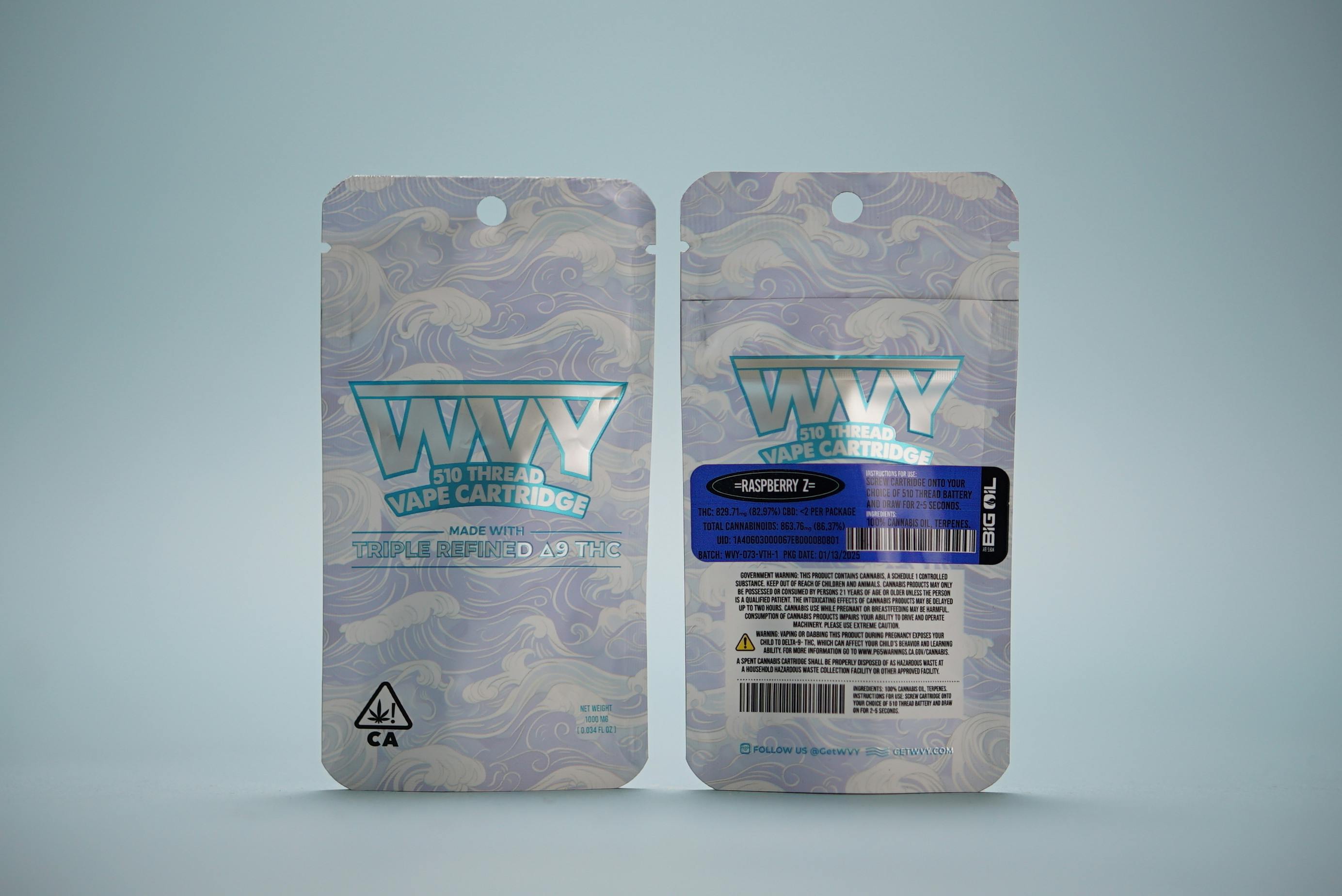 WVY - WVY - Raspberry Z - 510 Threaded - Cartridge - 1