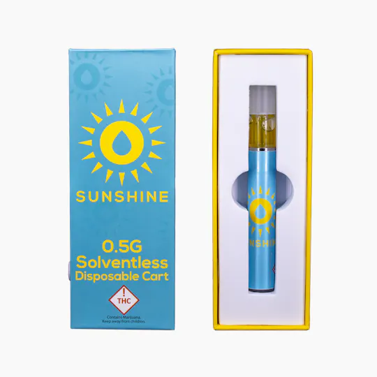 Sunshine - Sour Lemon Drop | All-In-One Rosin Cart | .5G - 1