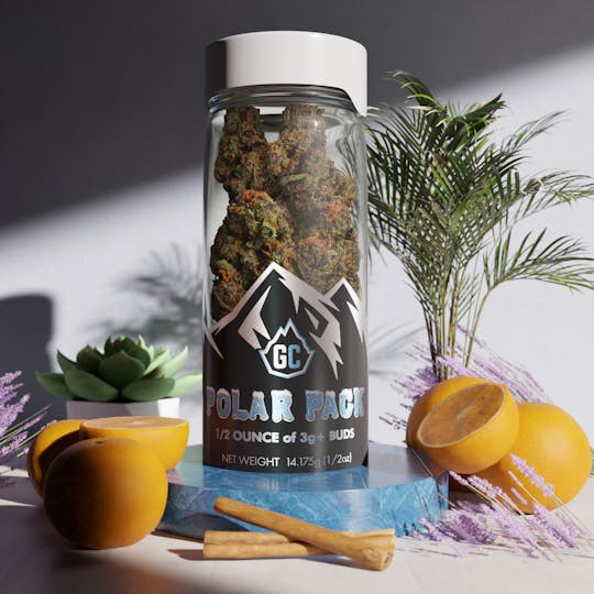Glacier Cannabis - Glacier | Zest Mints Polar Pack 14g Big Buds Legendary Hand-Trimmed Flower - 1