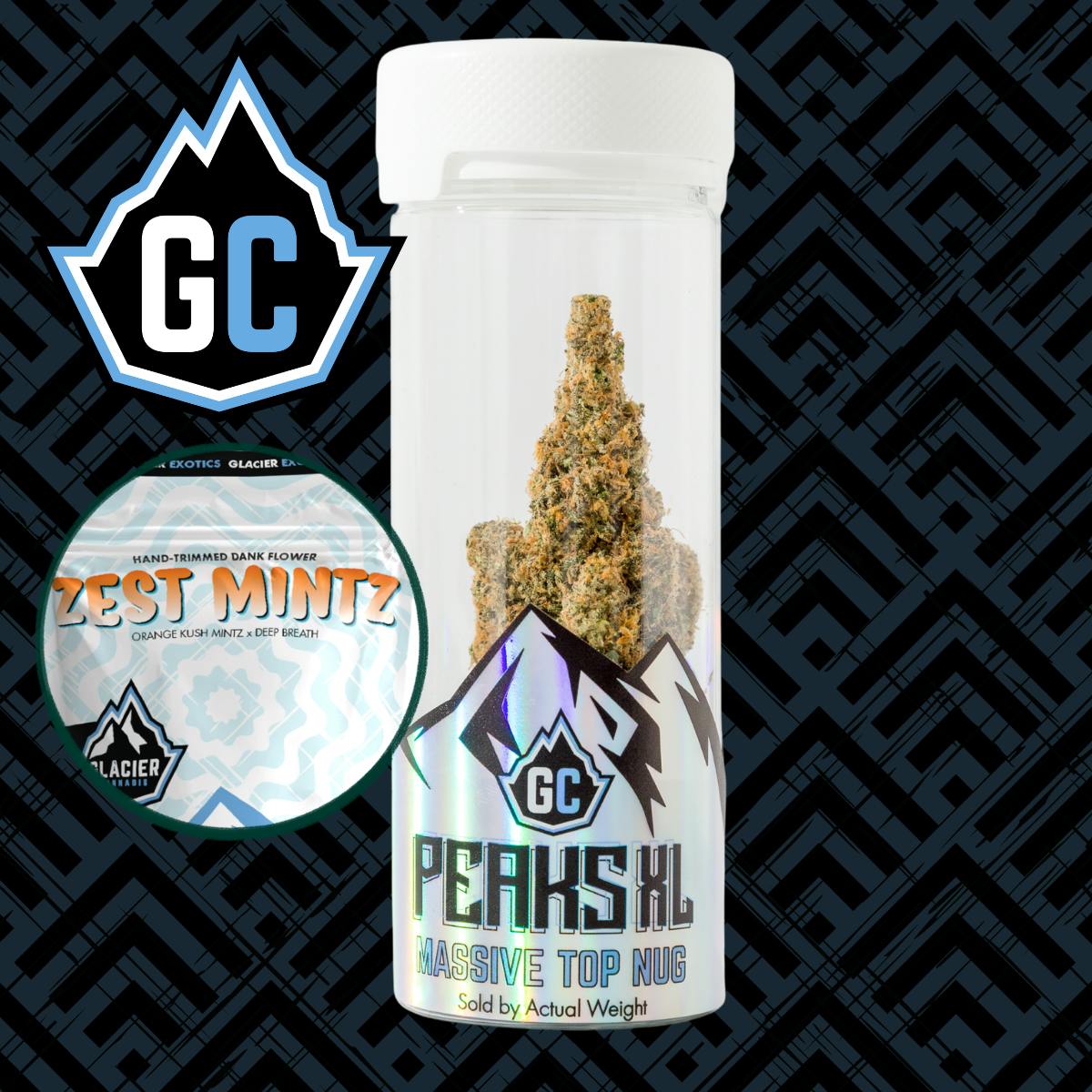 Glacier Cannabis - Glacier Cannabis | Zest Mints | Peak XL | 8g - 1