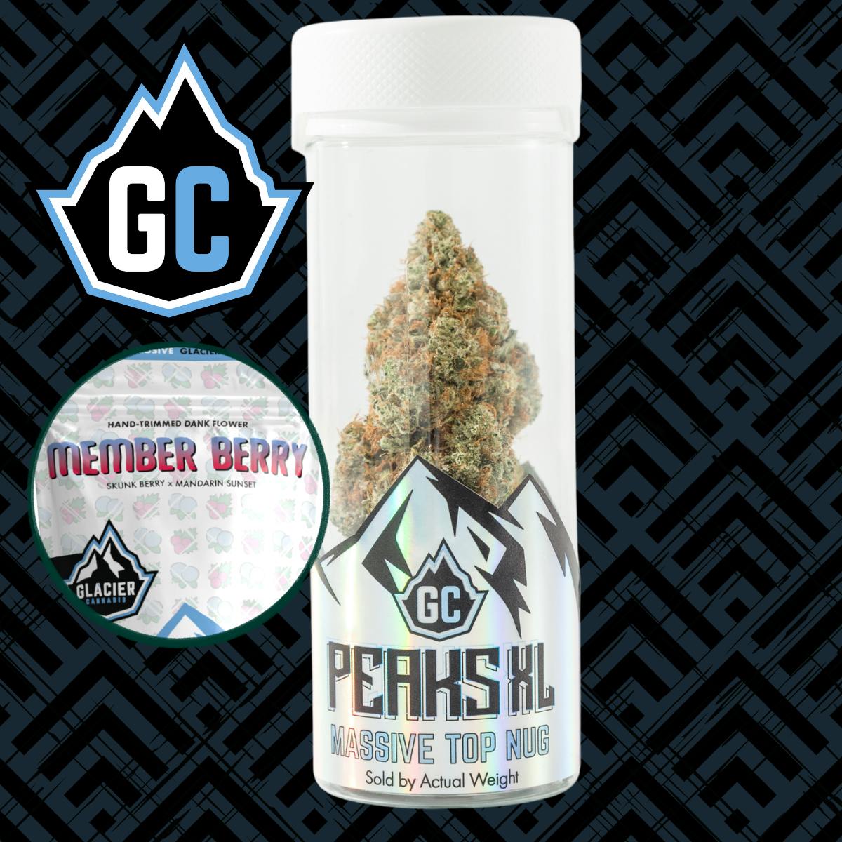 Glacier Cannabis - Glacier Cannabis | Member Berry | Peak XL | 8g - 1