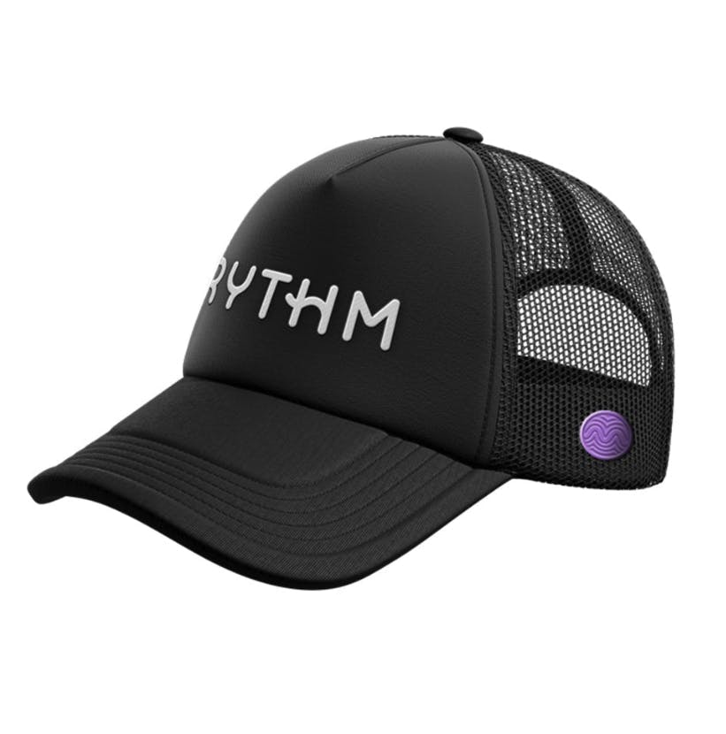 RYTHM - RYTHM Trucker Hat - (Black/Purple Seal Foam) [OS] - 1