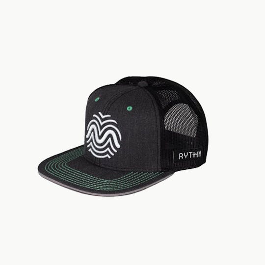 RYTHM - RYTHM Flat Bill Hat - Green - 1