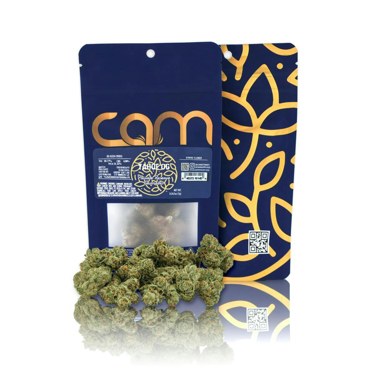 CAM - CAM | Tahoe OG | Big Buds | 7g - 1