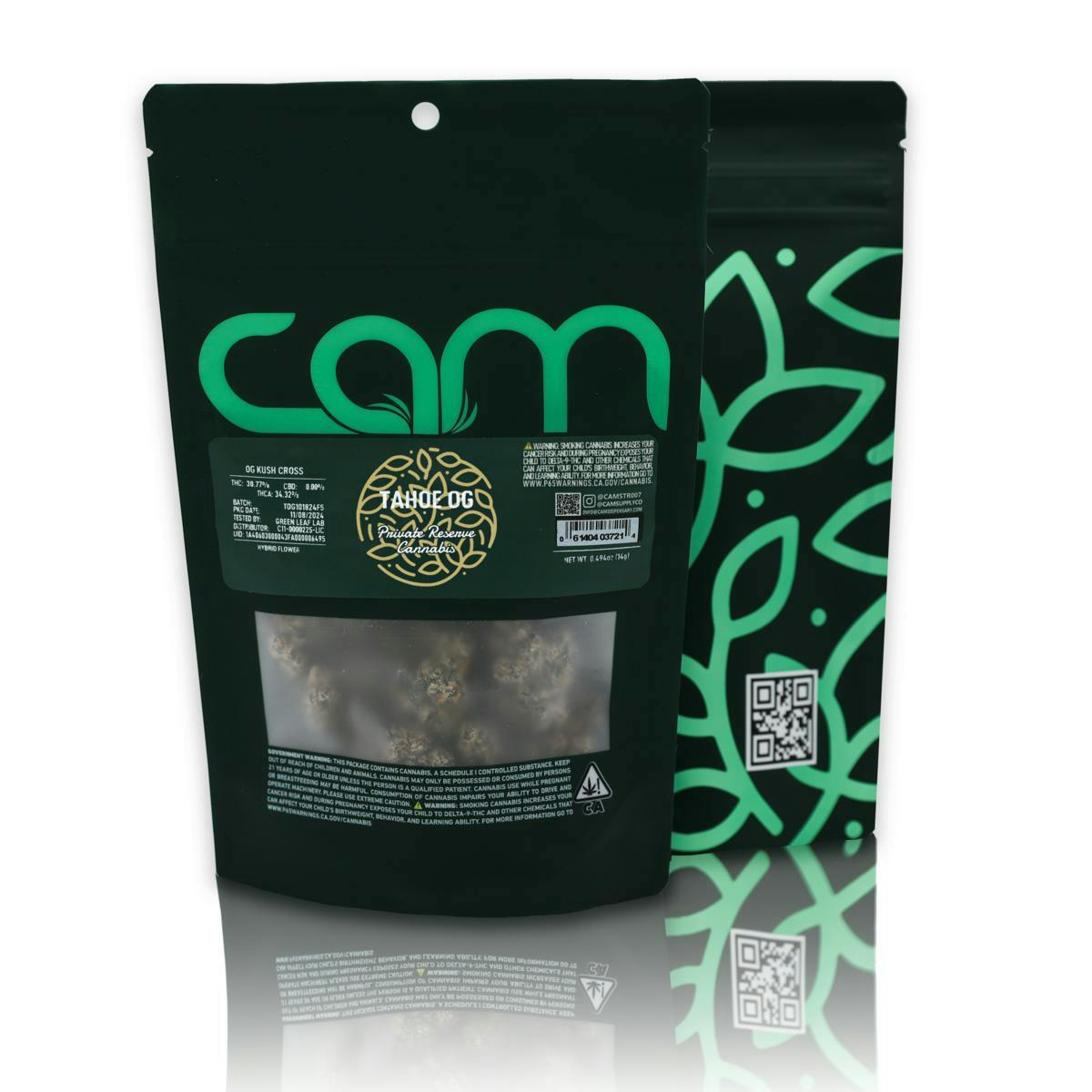 CAM - CAM | Tahoe OG | Big Buds | 14g - 1