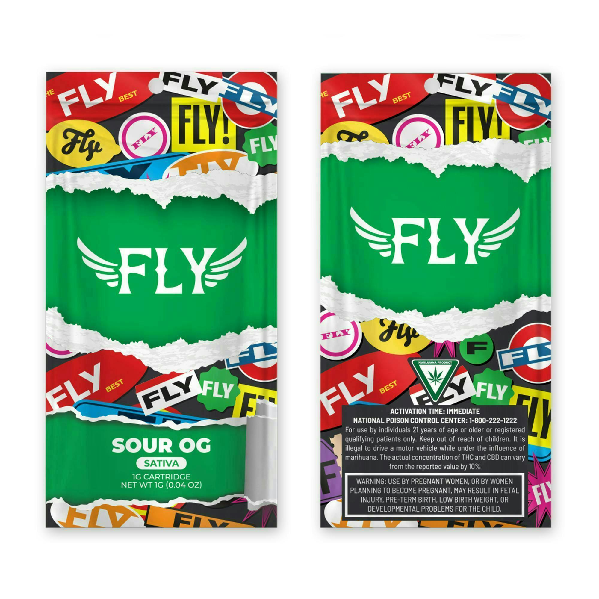 Fly - Fly | Sour OG | Cartridge | 1g - 1