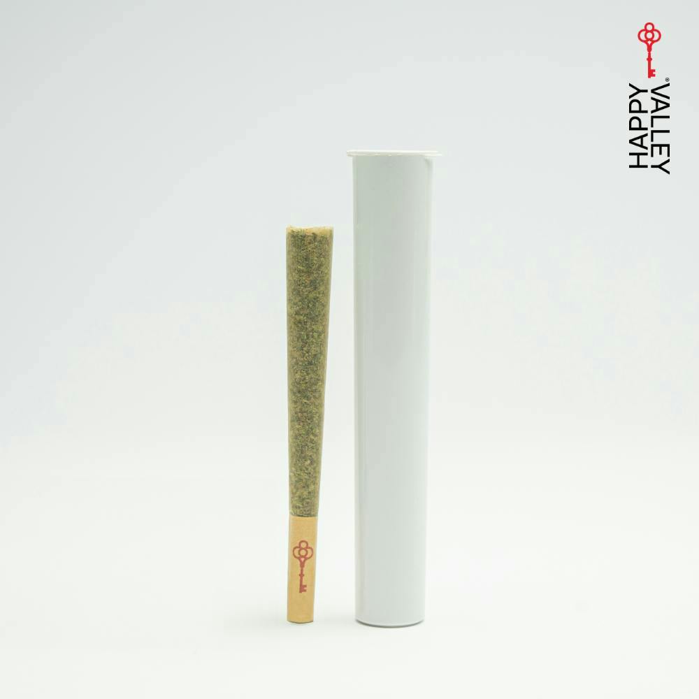 Happy Valley - White Wedding + GMO Zkittlez + Kief | Pre-Roll 1g - 1