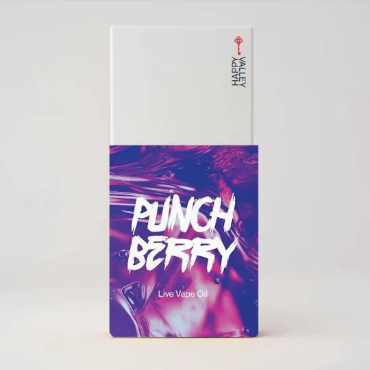 Happy Valley - Punchberry | Live Vape Oil Cartridge 1g - 1